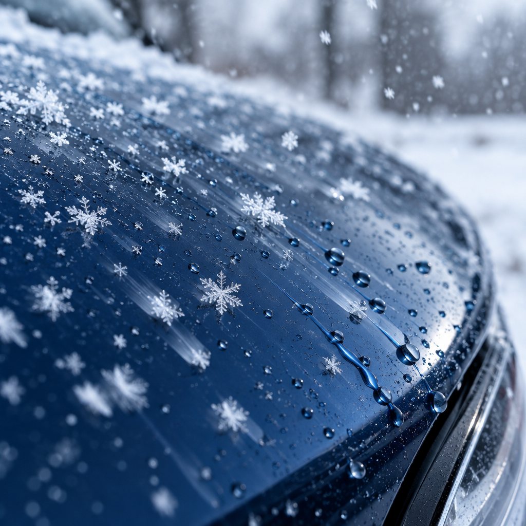 Snow Can't Stick. Water Can't Freeze. Ice Can't Form.