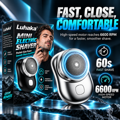 Mini-Shave Portable Electric Shaver