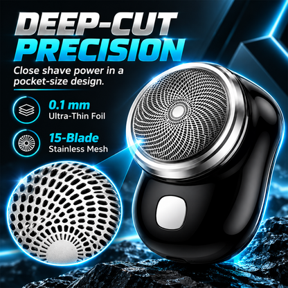 Mini-Shave Portable Electric Shaver