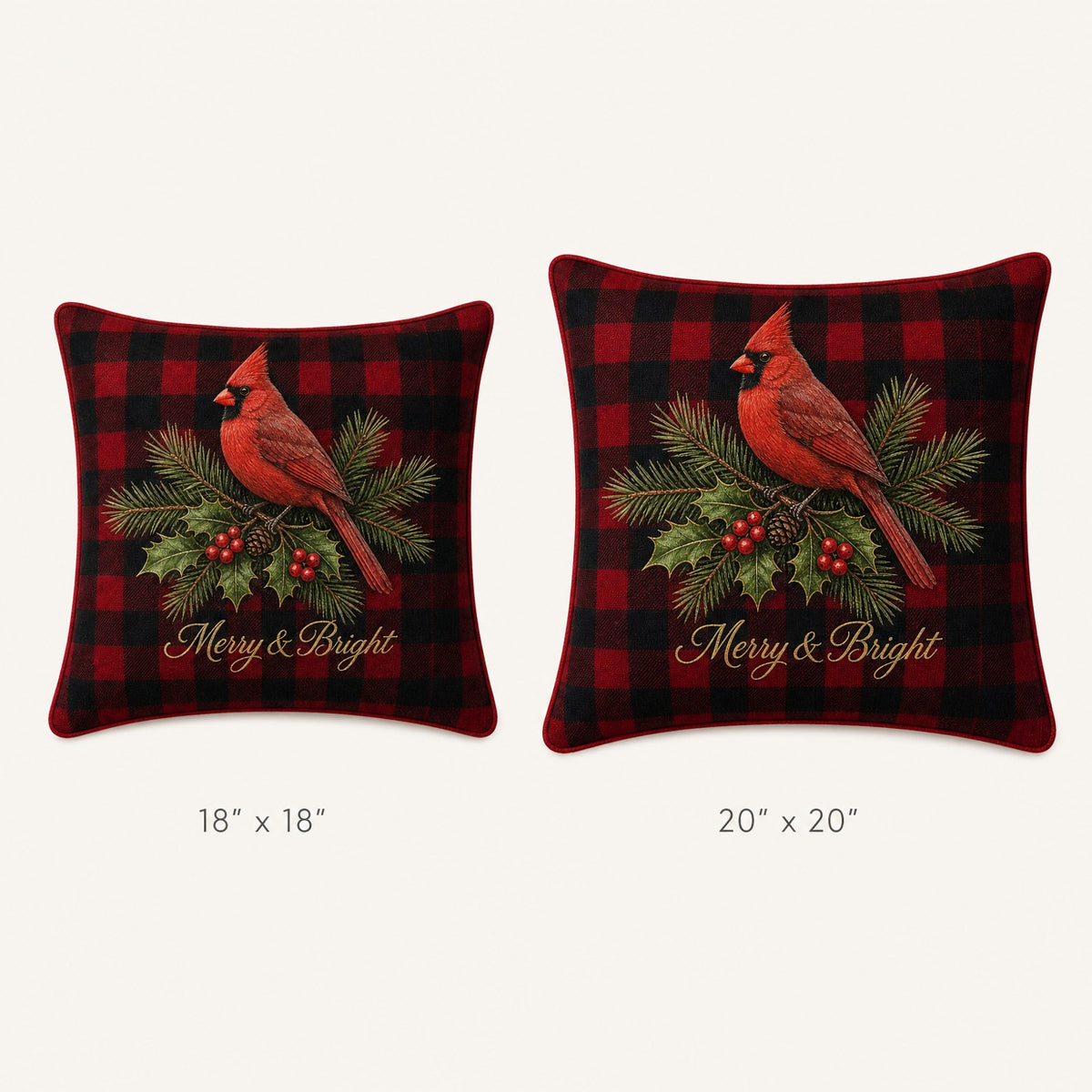 Heritage Plaid Cardinal