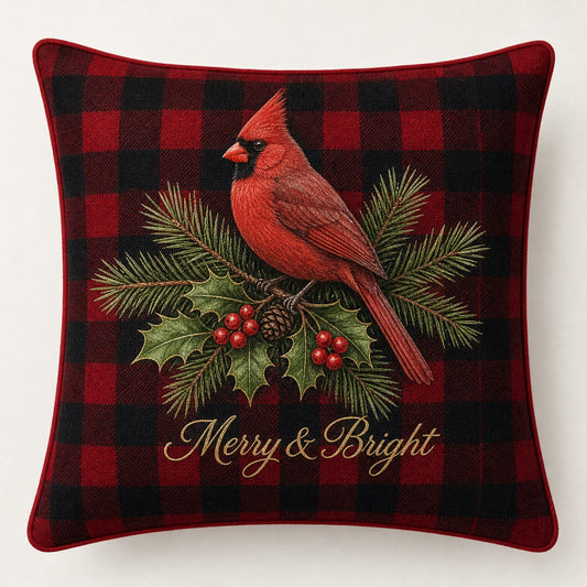 Heritage Plaid Cardinal