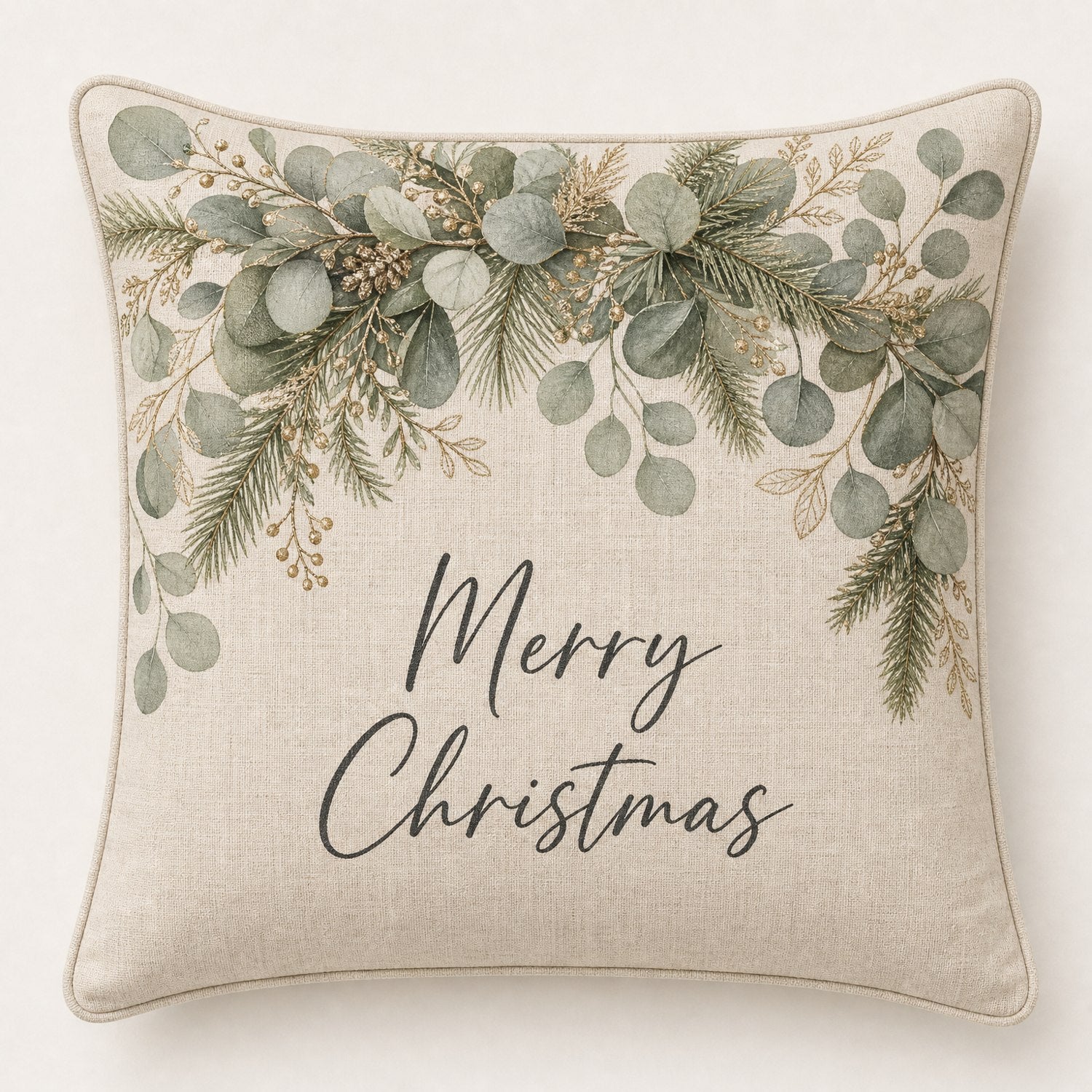 Sage Eucalyptus pillow cover