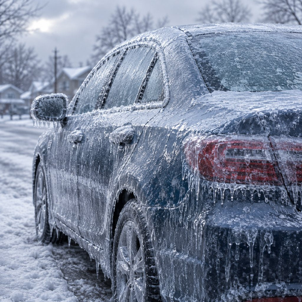 The Frozen-Solid Exterior