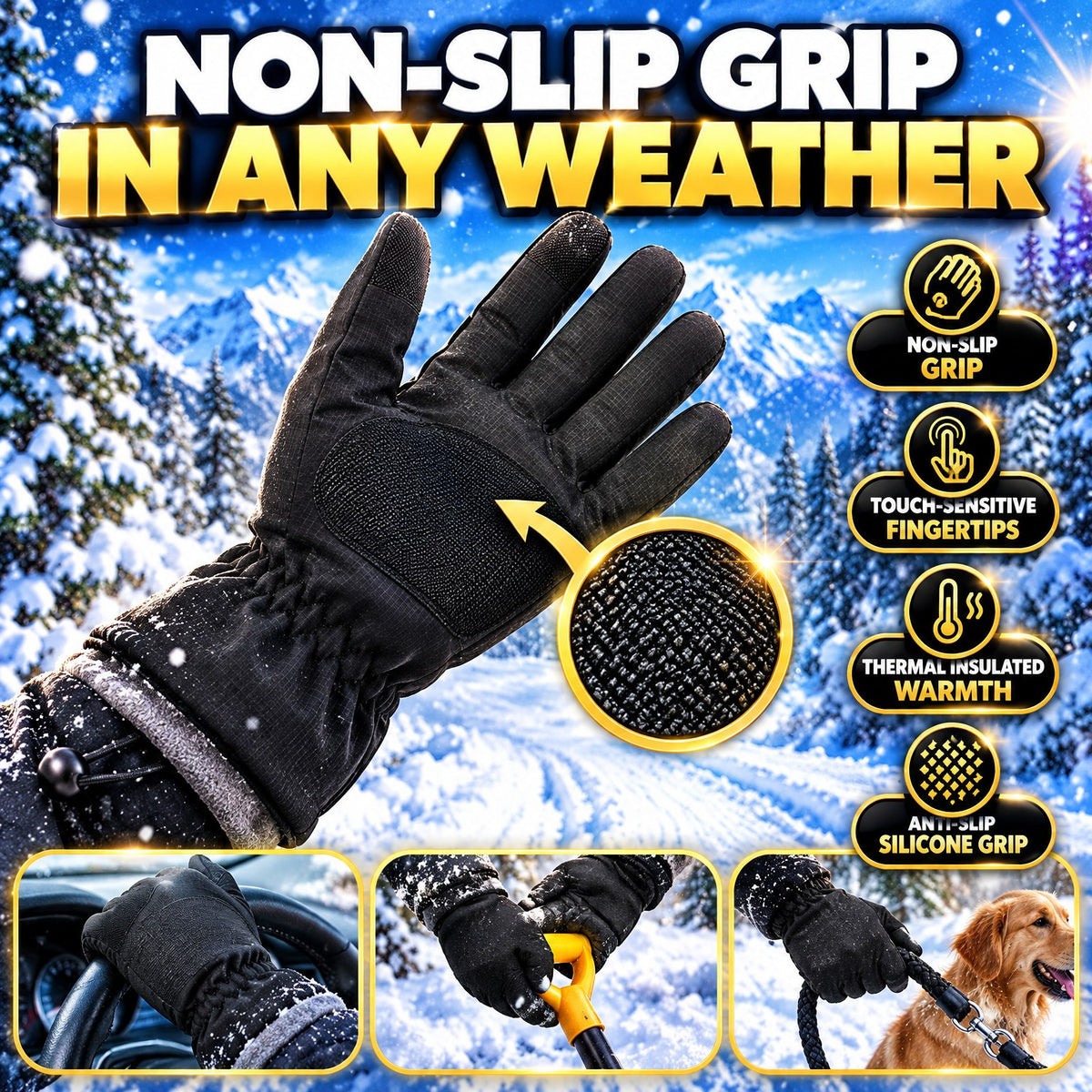 Ultimate Winter Thermal Gloves